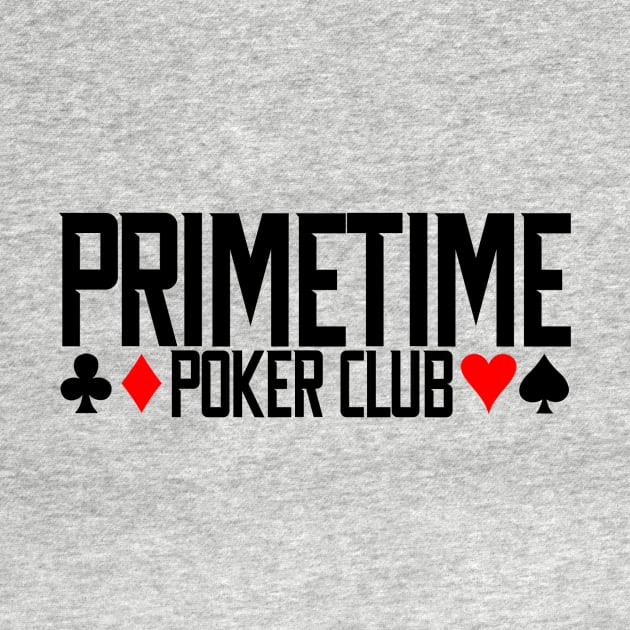 Primetime Poker Club Vintage Logo by Primetime Gear